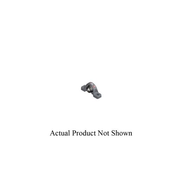 VPLE 200 Normal Duty Pillow Block Ball Bearing, 1in Bore, 3-11/16 to 4-9/16in L Bolt Center-to-Center